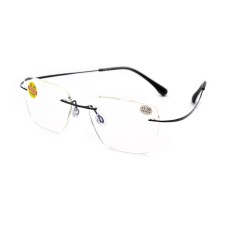 Мужские безоправные очки Queen 25725 blue blocker