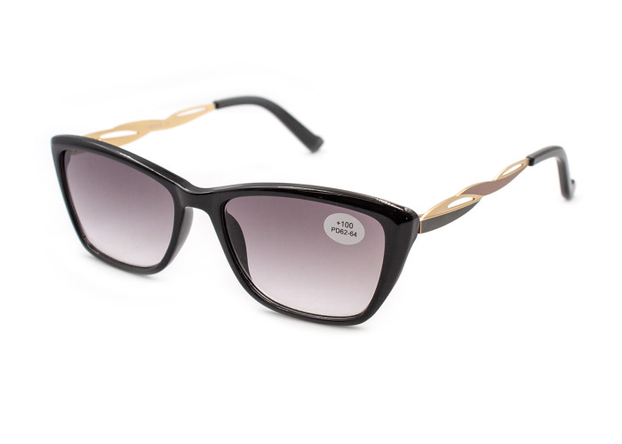 Тонированные женские очки с диоптриями Verse 24025